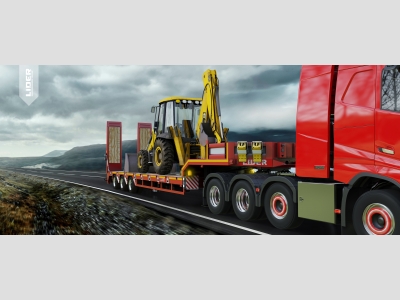 3 AXLE LOWBED SEMI TRAILER  