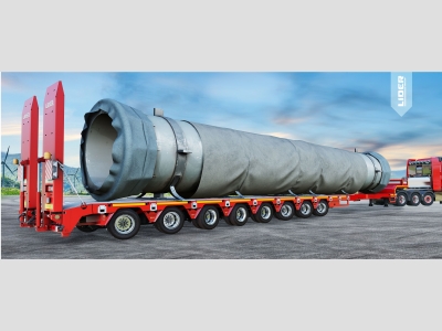 MULTI AXLE LOWBED SEMI TRAILER